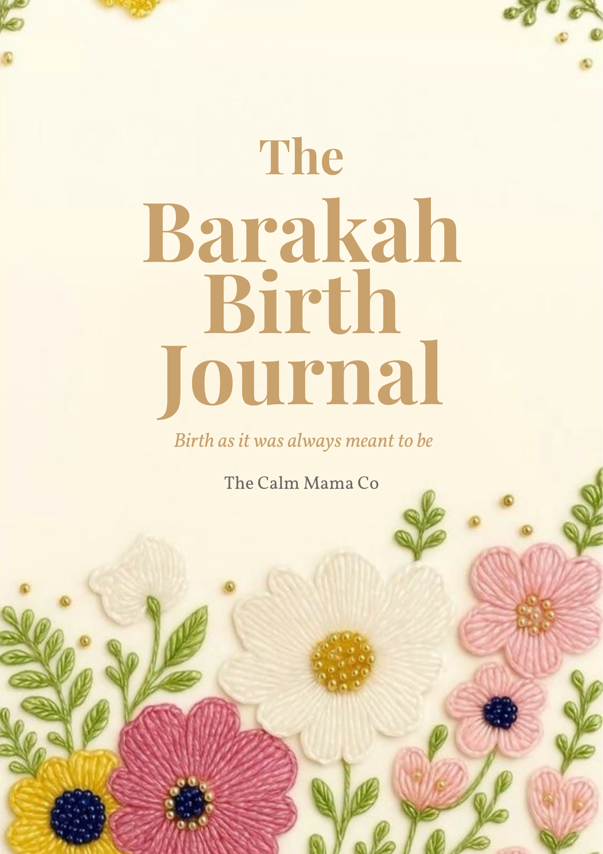 The Barakah Birth Journal cover