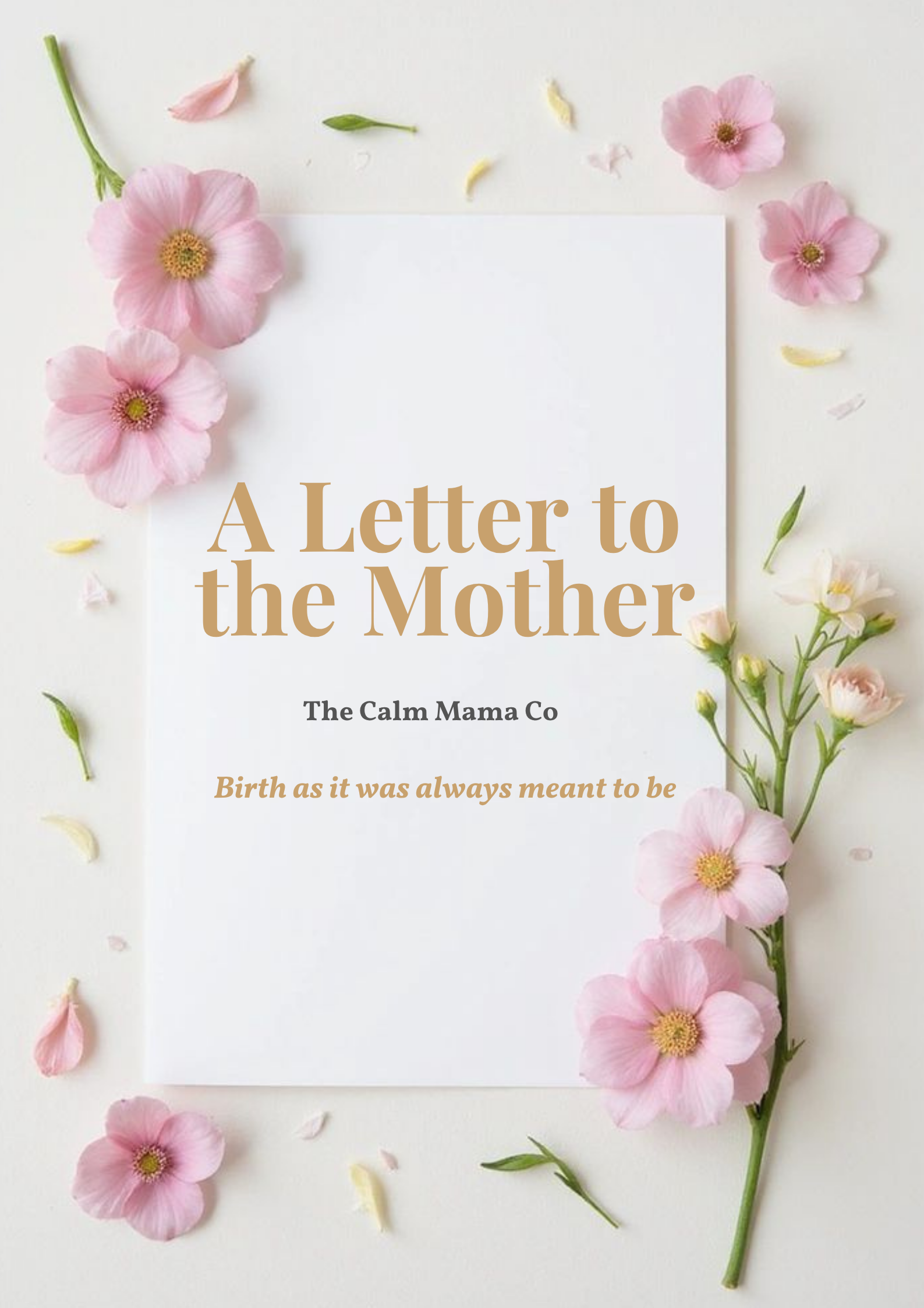 Letter to the Mother cover